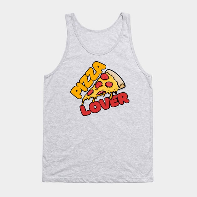 Pizza Lover Tank Top by DankFutura